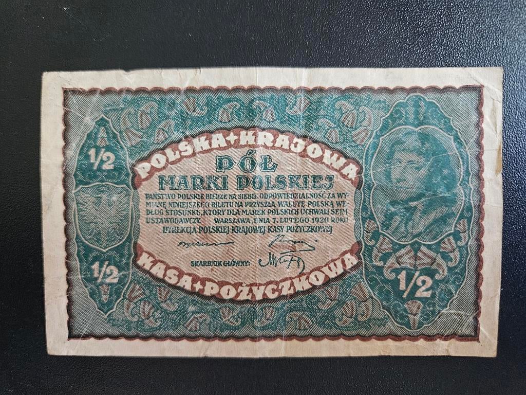Polen pick 30 1920, Ophalen of Verzenden, Polen, Los biljet