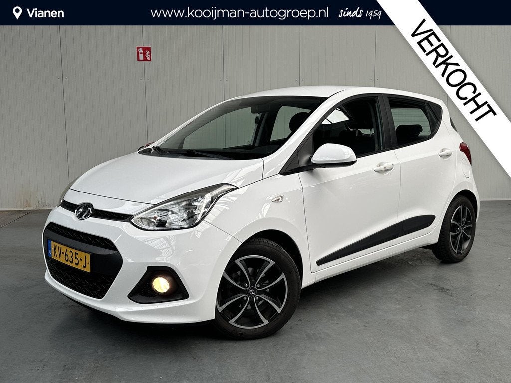 Hyundai i10 1.0i i-Motion Comfort, Voorwielaandrijving, Euro 5, Stof, Gebruikt