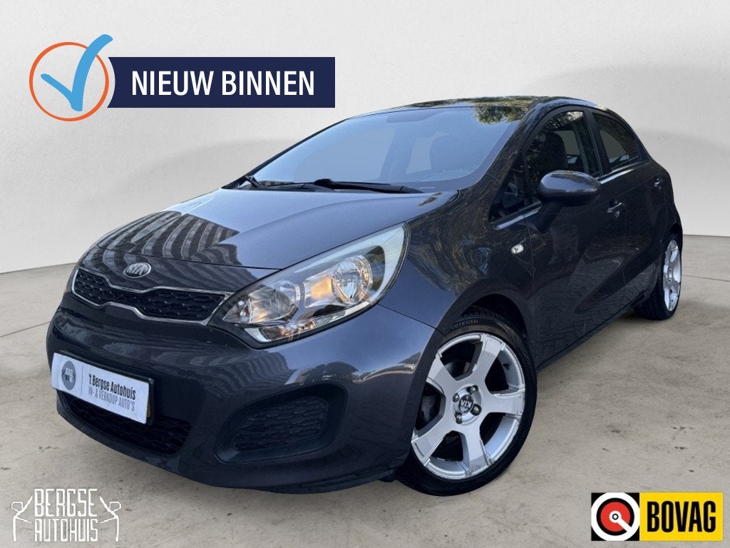 Kia Rio 1.2 CVVT Comf. Pack Airco Navi Lmv BT Nap (bj 2013), Auto's, 21 km/l, Euro 5, 4 cilinders, Origineel Nederlands