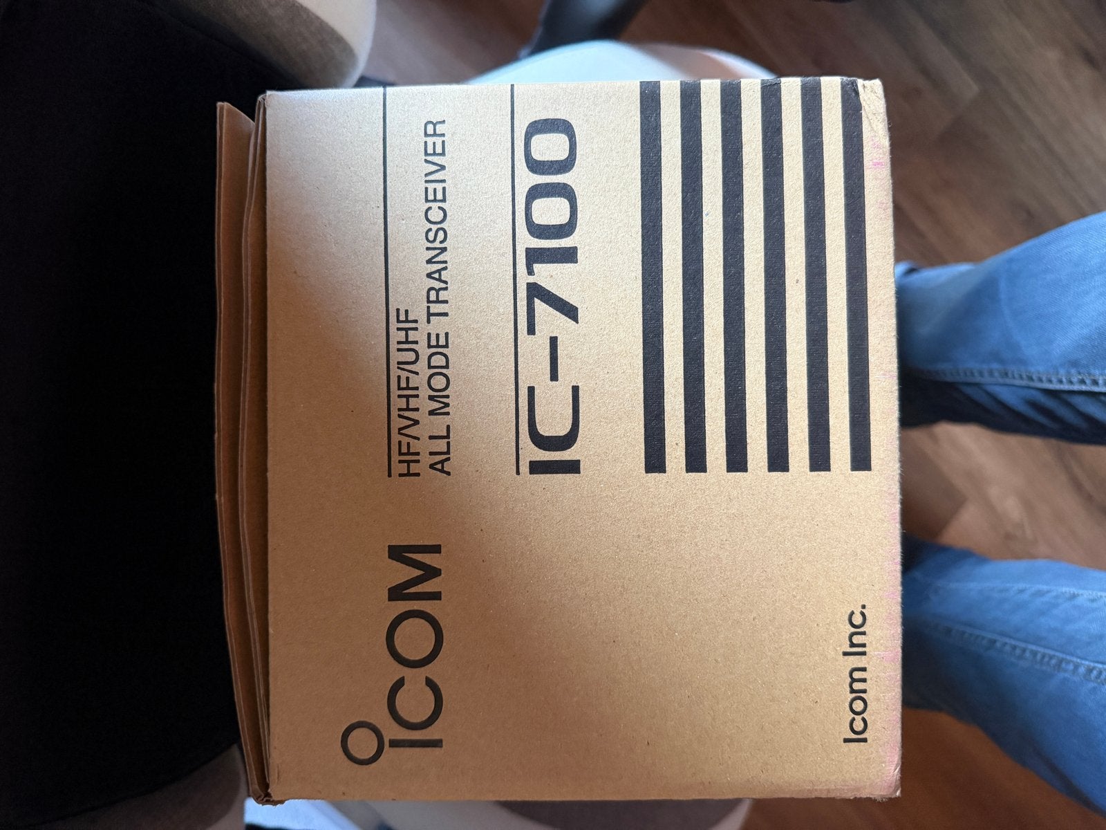 Icom IC-7100 HF/VHF/UHF All Mode Transceiver, Ophalen of Verzenden, Zo goed als nieuw, Zender en Ontvanger