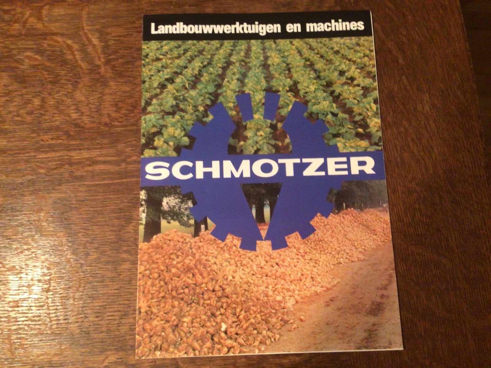Folder Schmotzer Landbouwwerktuigen en machines, Ophalen of Verzenden, Zo goed als nieuw, Folder