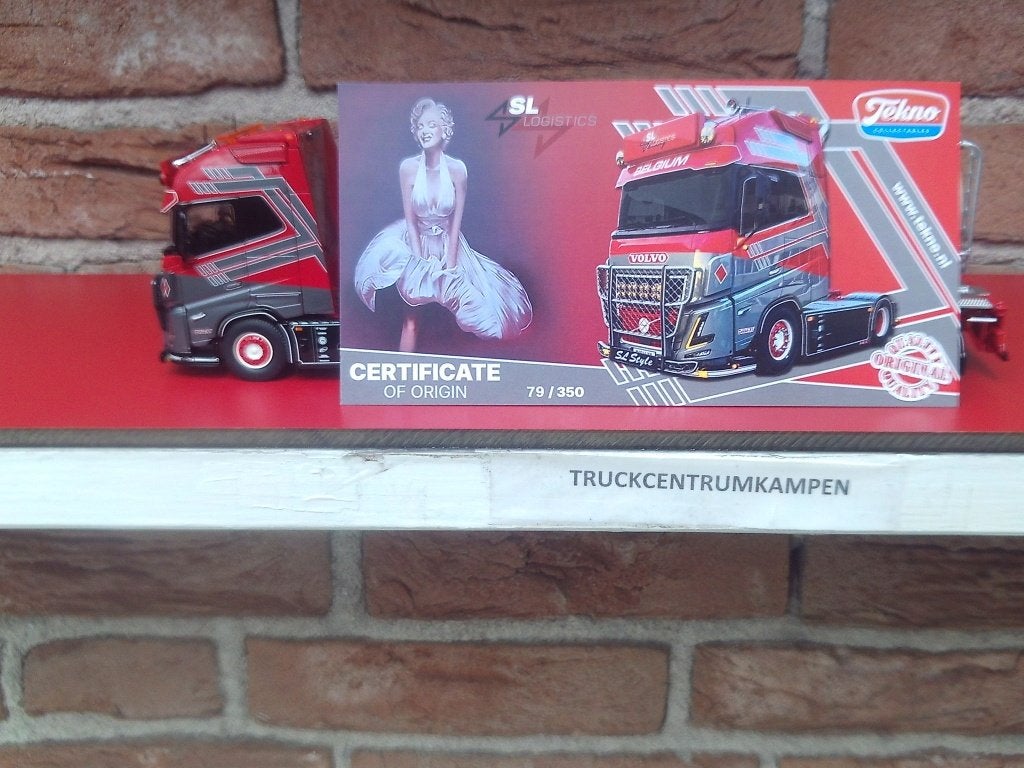 Tekno  Volvo  FH  Aero   van  SL  Logistics., Hobby en Vrije tijd, Modelauto's | 1:50, Ophalen of Verzenden, Nieuw, Bus of Vrachtwagen