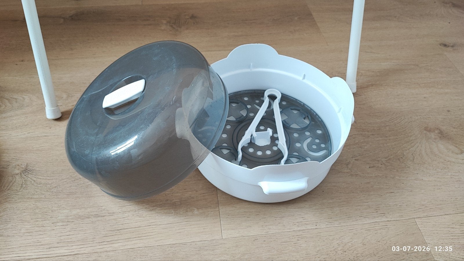 Dr. Brown's magnetronsterilisator, Ophalen, Gebruikt