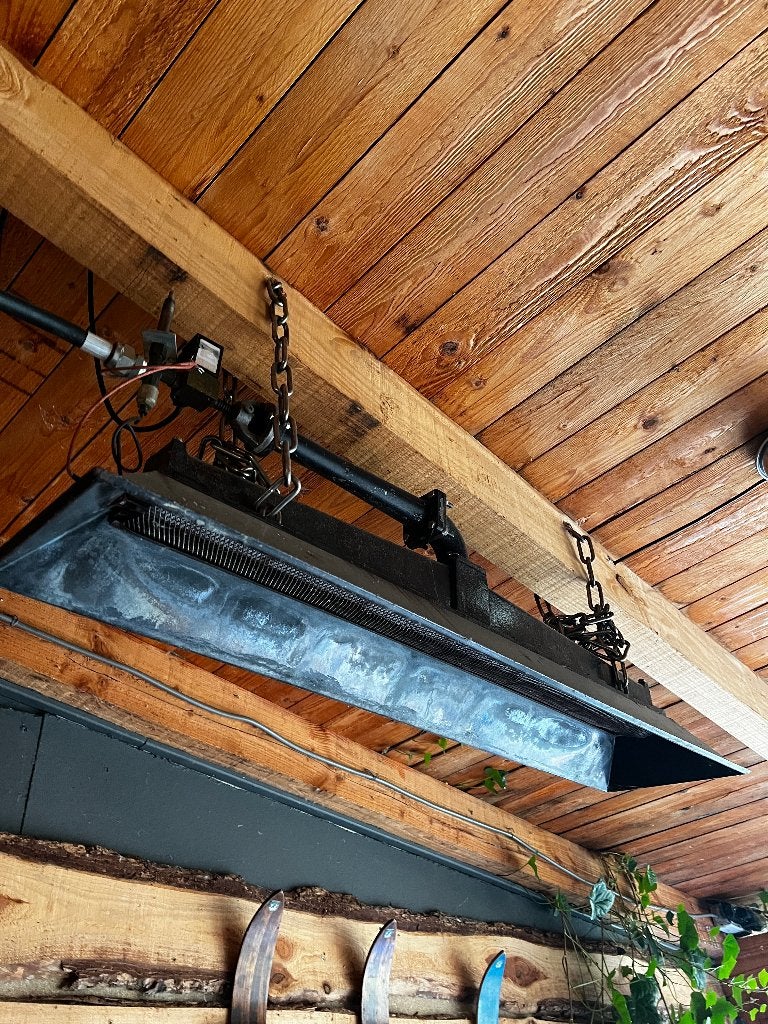 Vintage Industriële Sunpower Straler, Ophalen, Gebruikt, Minder dan 50 watt, Overige typen
