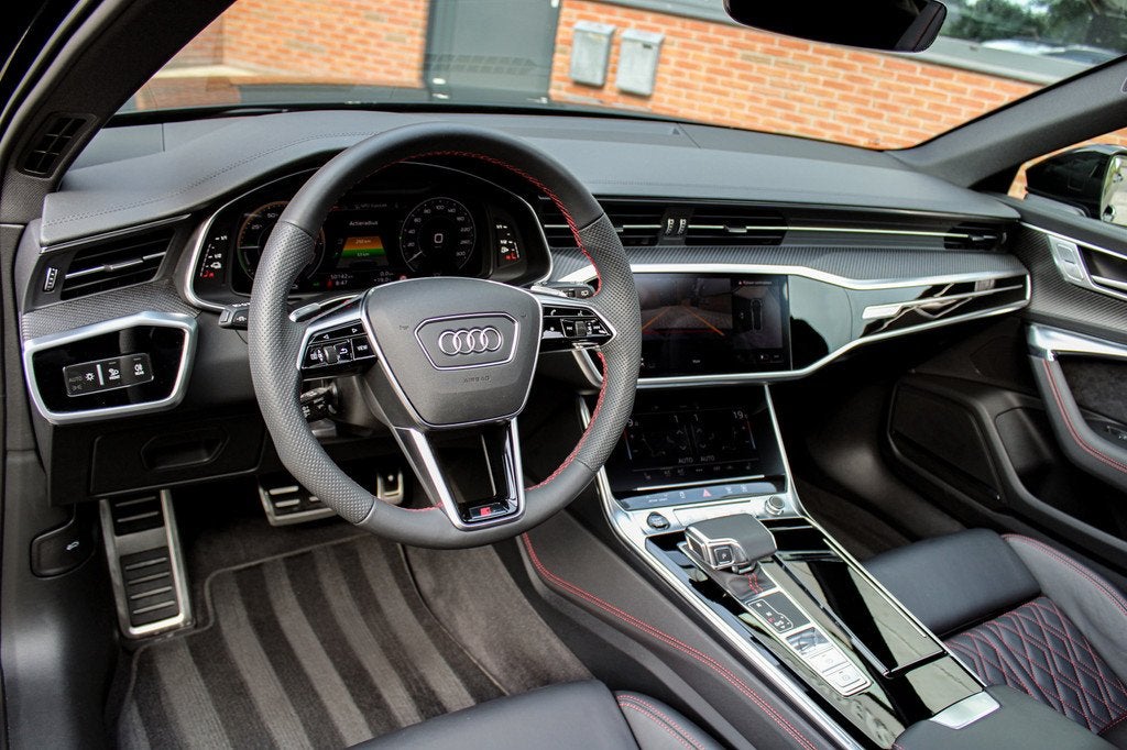 Audi A6 Avant 55 TFSI e quattro Competition | HUD | Pano | B, Auto's, Audi, Automaat, 14 kWh, Gebruikt, 4 cilinders