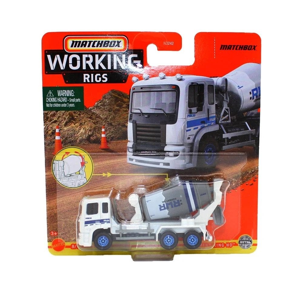 Matchbox: Working Rigs: Cement King HD, ., Nieuw, Ophalen of Verzenden, .