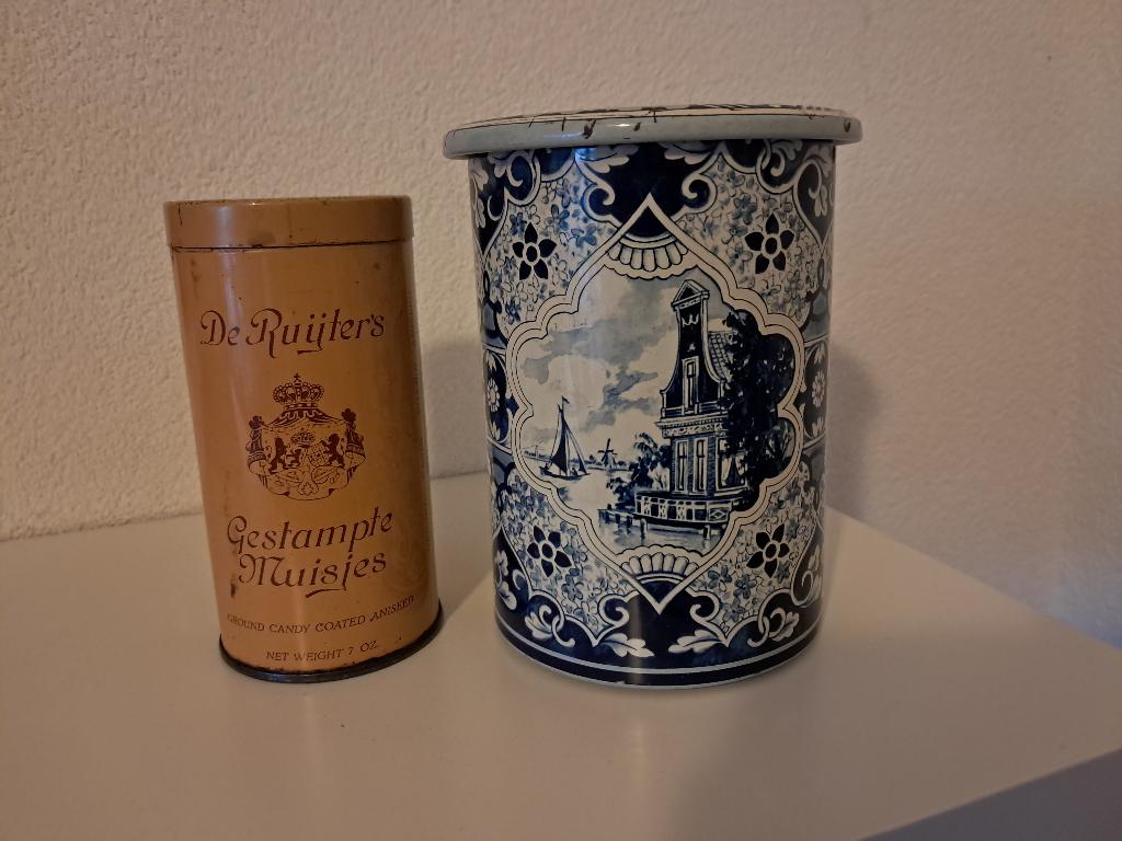 Oude blikken, Verzamelen, Blikken, Ophalen of Verzenden, Gebruikt, Overige