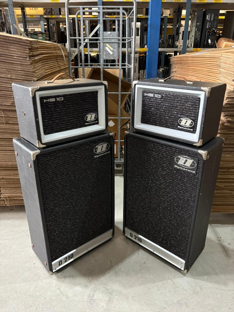 Dynacord D210 - HS10 - Passieve Luidsprekers, Zo goed als nieuw, 120 watt of meer, Front, Rear of Stereo speakers, Ophalen