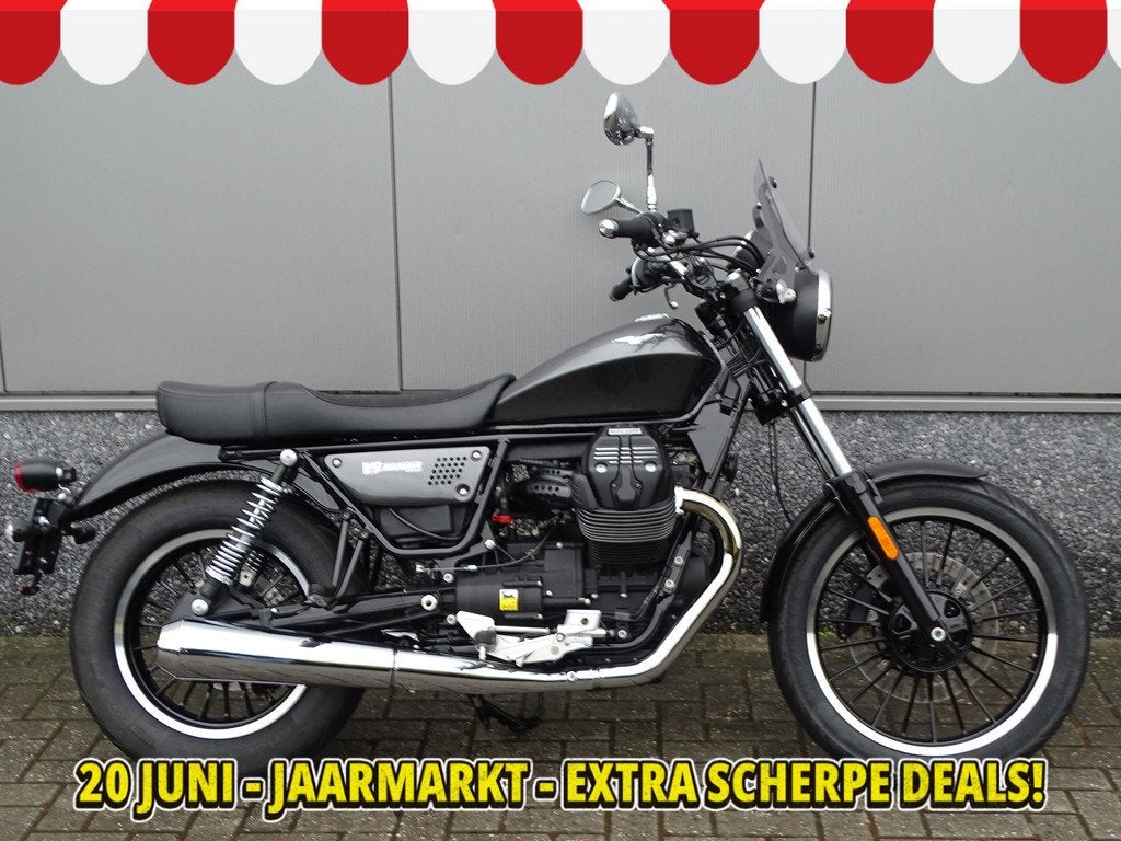 Moto Guzzi V 9 ROAMER ABS (bj 2019), Motoren, 853 cc, Bedrijf, Overig