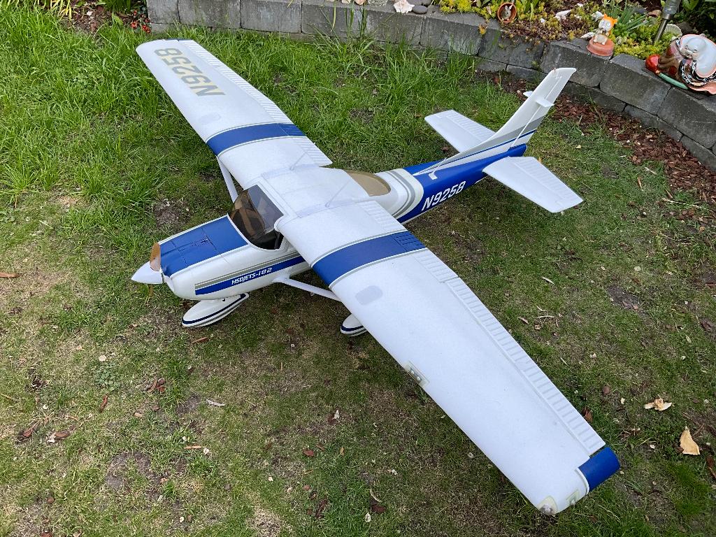 HSD Jets Cessna 182, 2 meter spanwijdte 6S PNP zgan, Ophalen, Zo goed als nieuw, Elektro