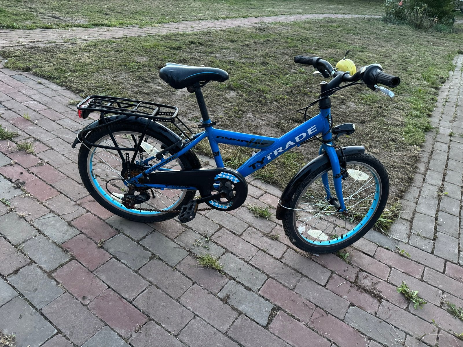 Blauwe T&Y 20 inch Trade Kinderfiets - Sportief & Compleet, Ophalen, Gebruikt, Velgrem, 20 inch of meer