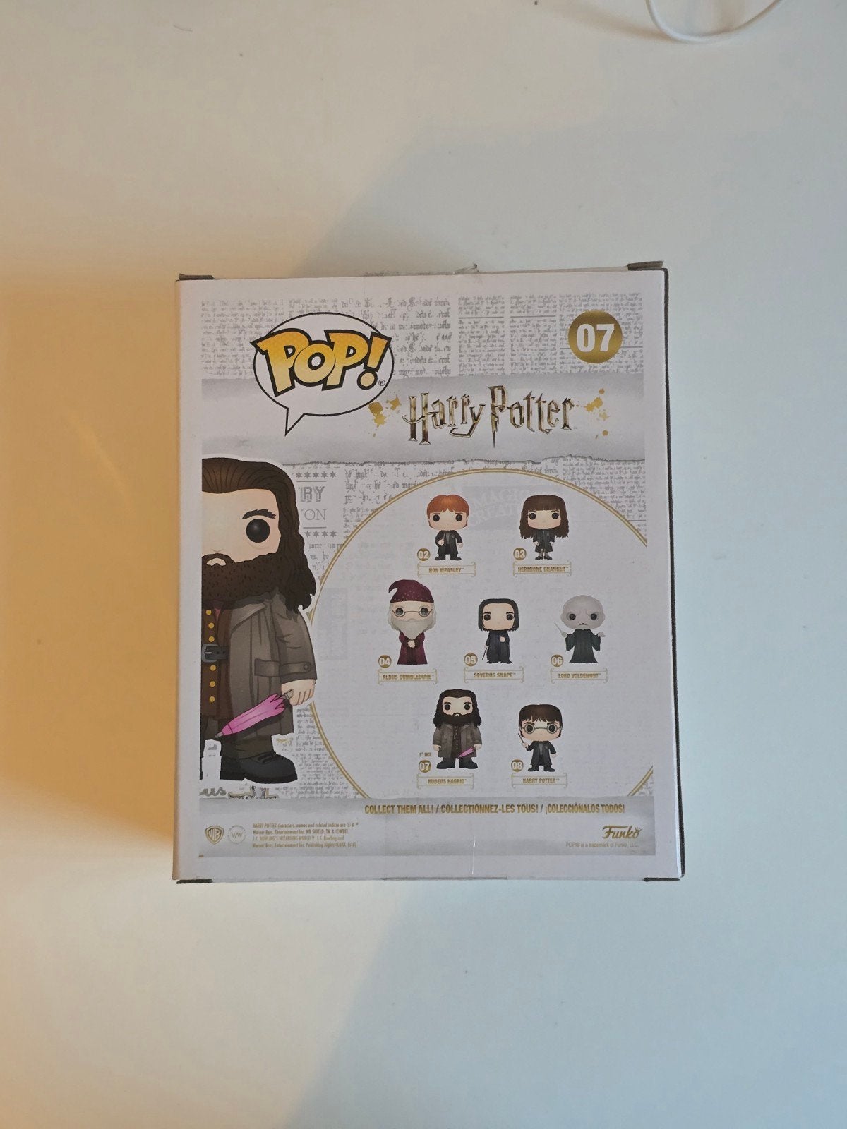 Funko Pop! Harry Potter Rubeus Hagrid #07, Verzenden, Zo goed als nieuw