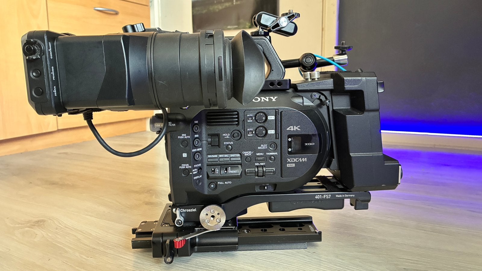 Sony FS7 met accessoires, Ophalen, Gebruikt, Video