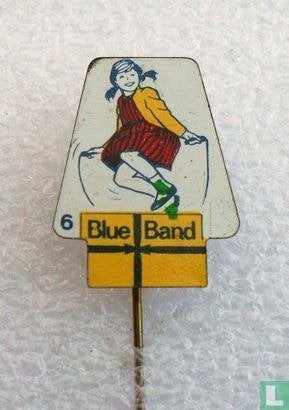 Speldje -  Blue Band 6 (touwtjespringen) [zwart], Ophalen of Verzenden, Gebruikt, Merk, Speldje of Pin