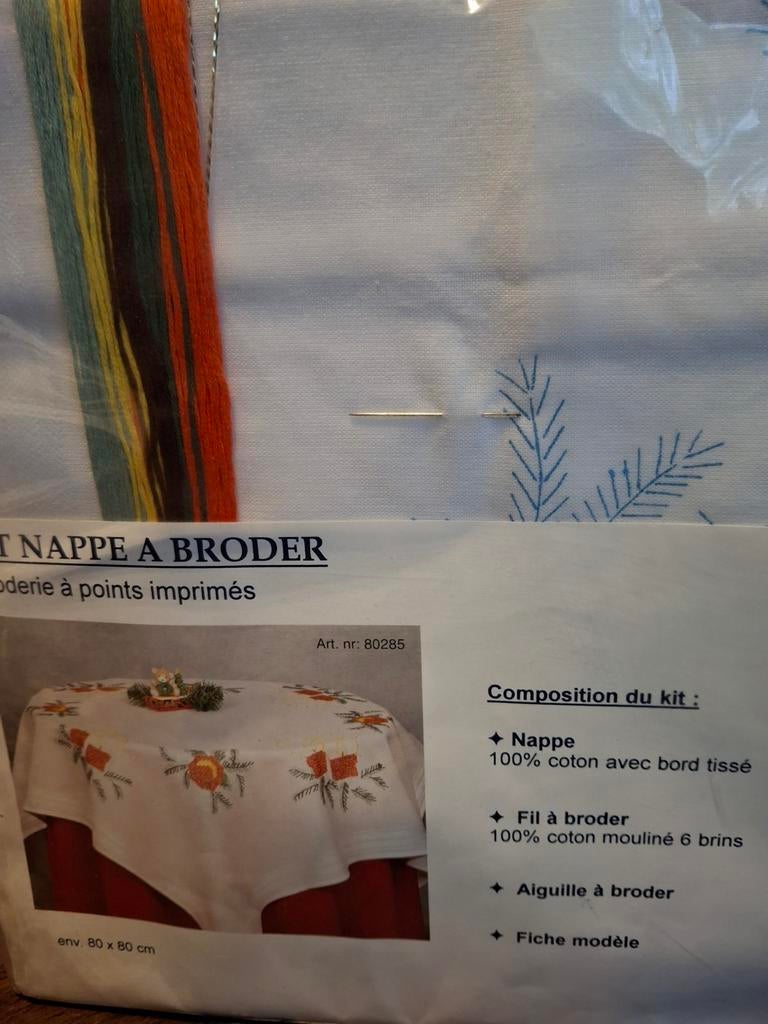 Tafelkleed  -kerst, Ophalen of Verzenden, Nieuw, Borduurpakket