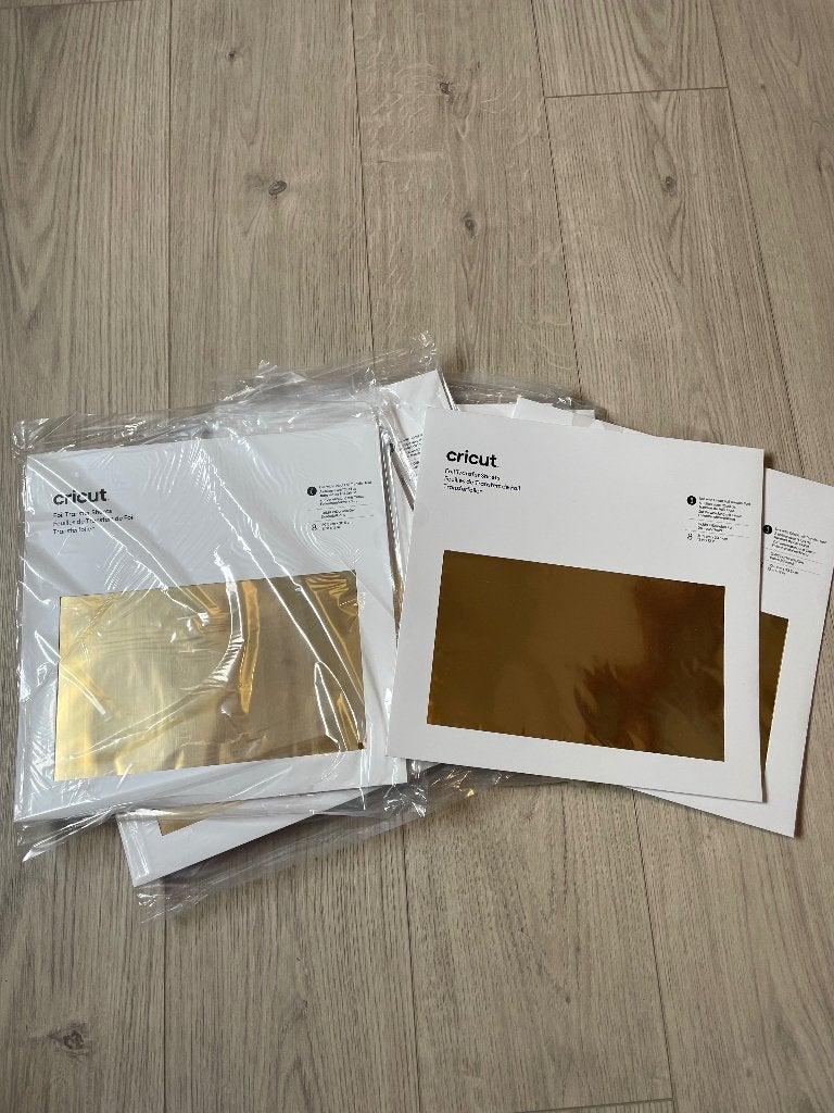 Transferfolie goud Cricut, Goud, Nieuw, Ophalen of Verzenden, Cricut