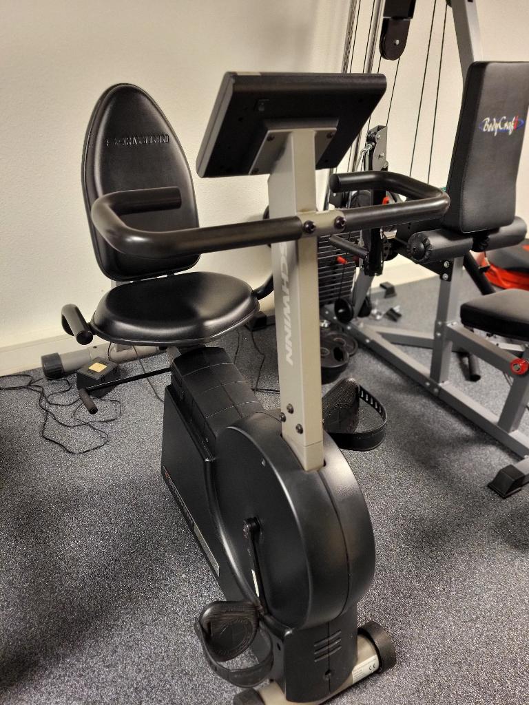 Schwinn 230i hometrainer, Ophalen, Hometrainer