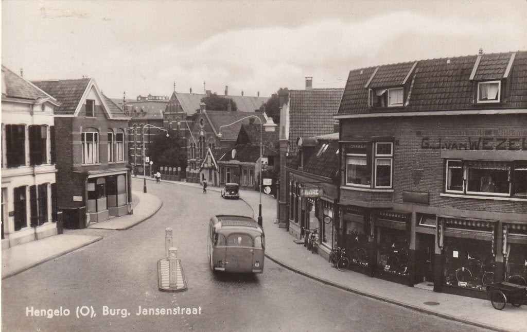 Hengelo, Winkels, Bus., Verzenden, 1940 tot 1960, Gelopen, Overijssel