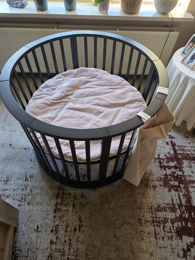 Europe Baby Circa Ronde Box - Mat Zwart, Kinderen en Baby's, Boxen, Ophalen