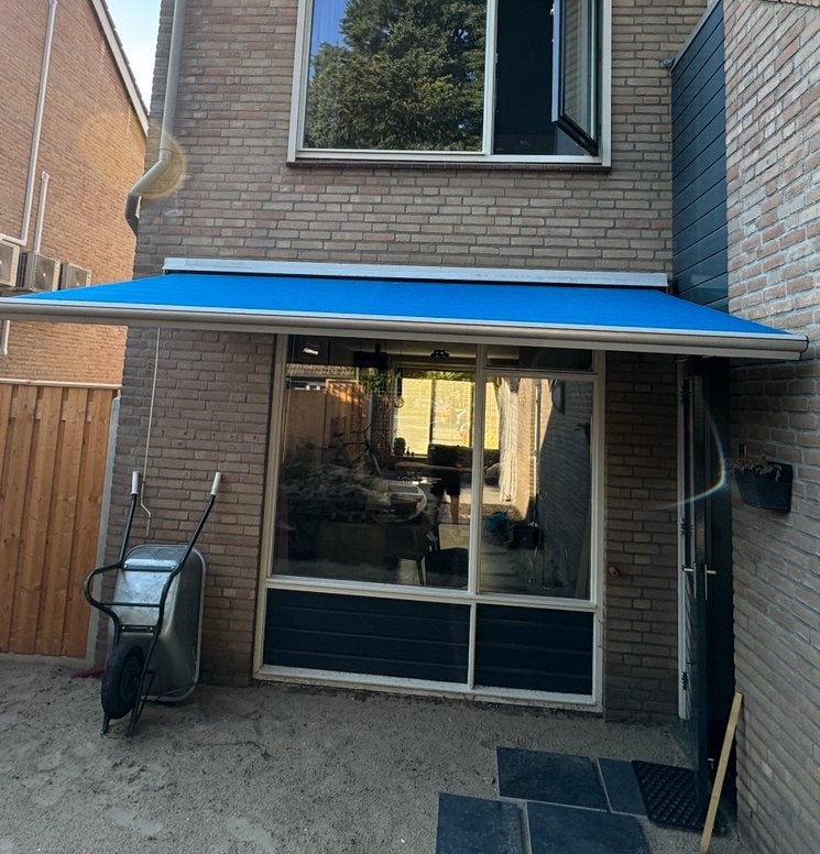Zonneluifel ca 3,30 x 2,00, Tuin en Terras, 150 tot 300 cm, Ophalen, Zo goed als nieuw, Knikarmscherm