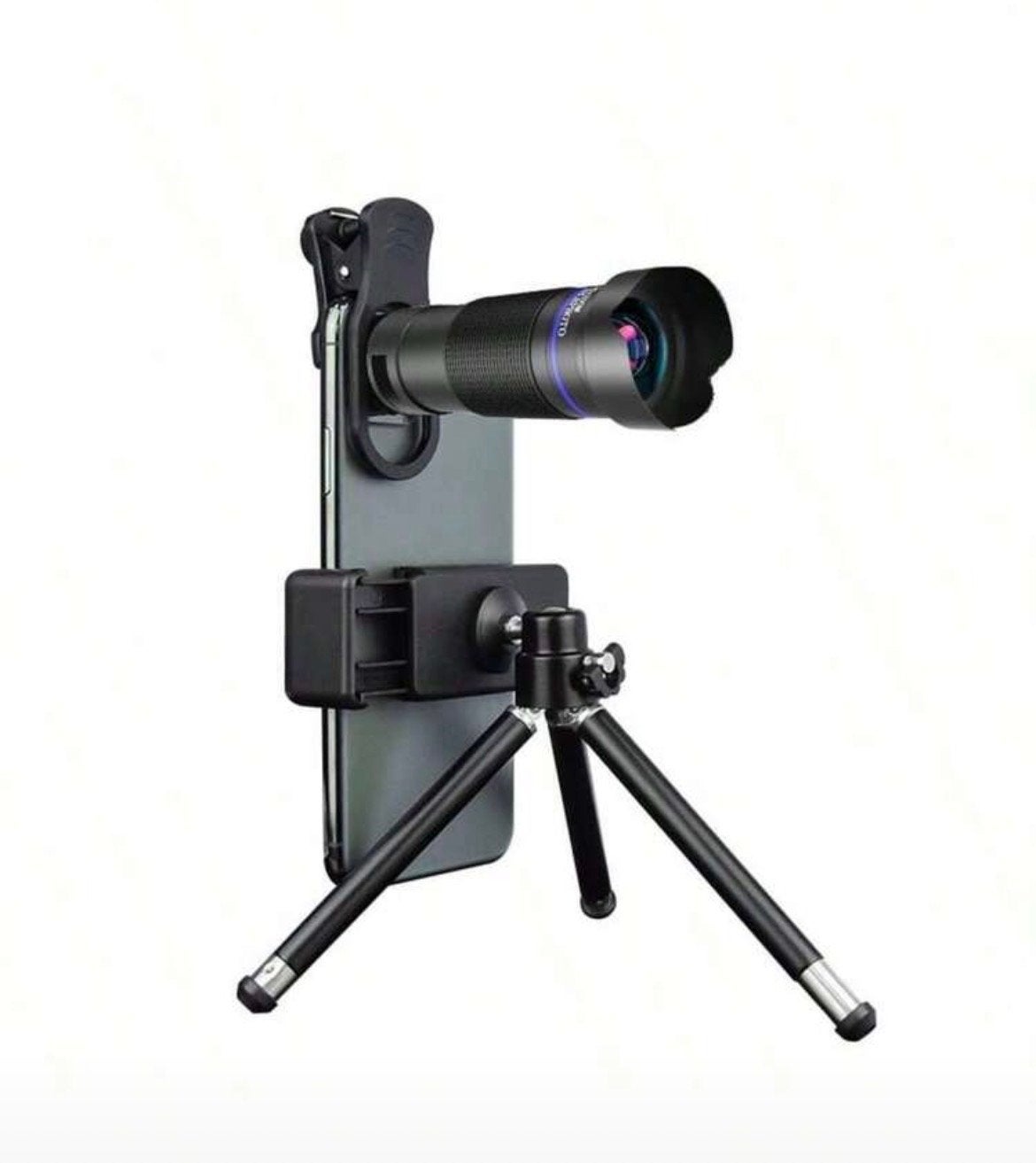 Telelens voor smartphone met 36x zoom en statief, Ophalen, Overige merken, Nieuw, Telelens