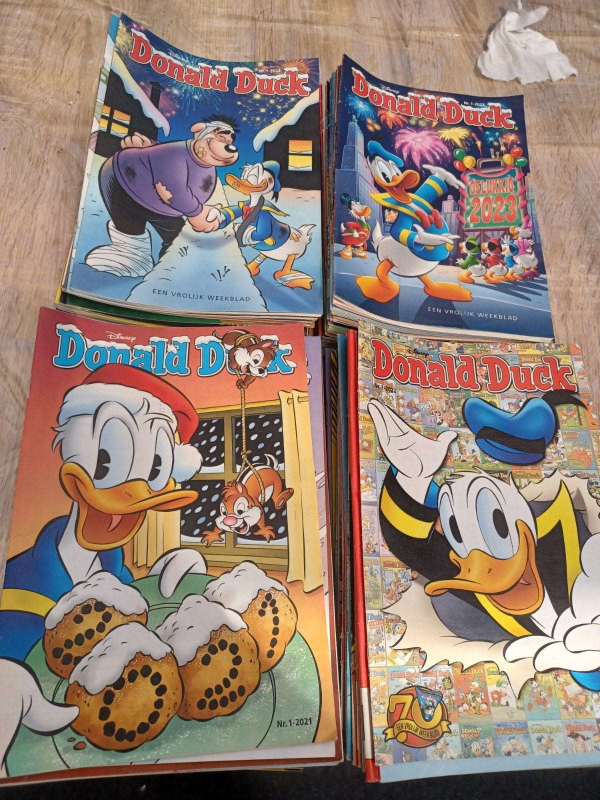 Donald duck jaargangen, Boeken, Complete serie of reeks, Ophalen of Verzenden, Zo goed als nieuw