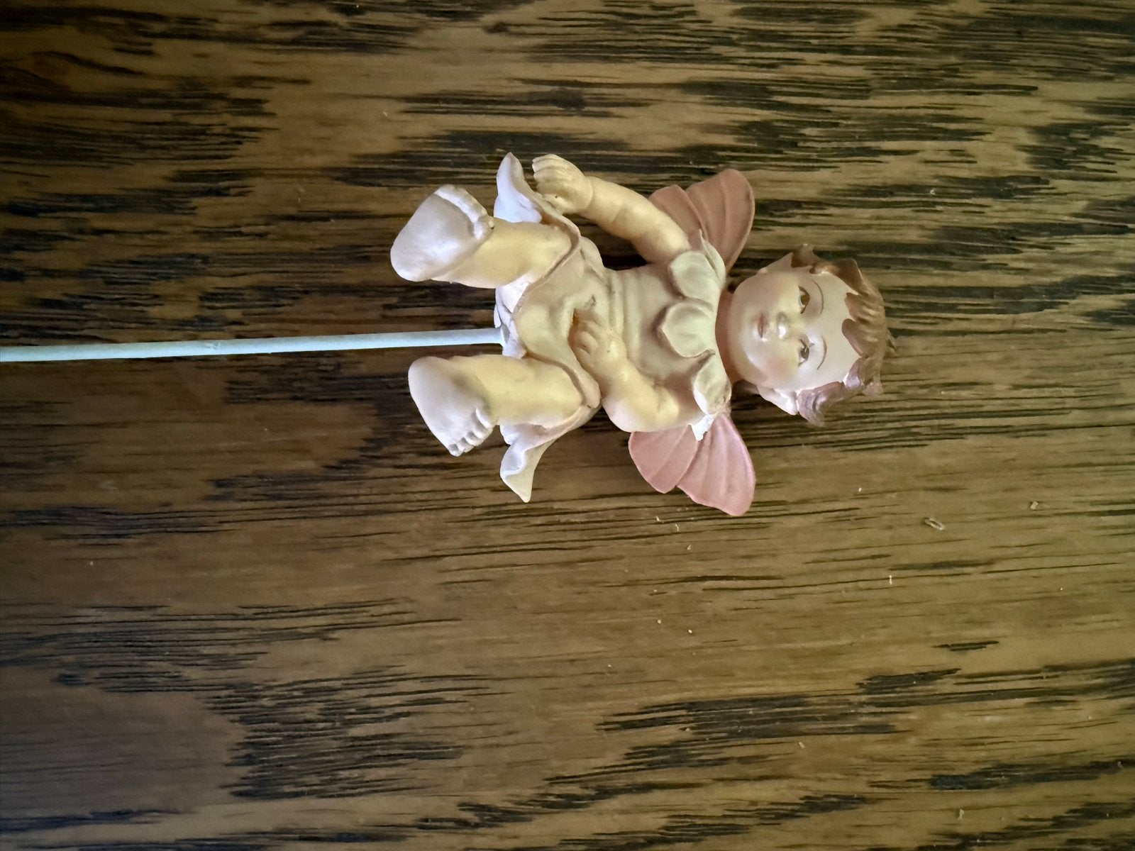 Flower fairy popje op pin 6 verschillende, Verzamelen, Poppetjes en Figuurtjes, Ophalen of Verzenden, Gebruikt