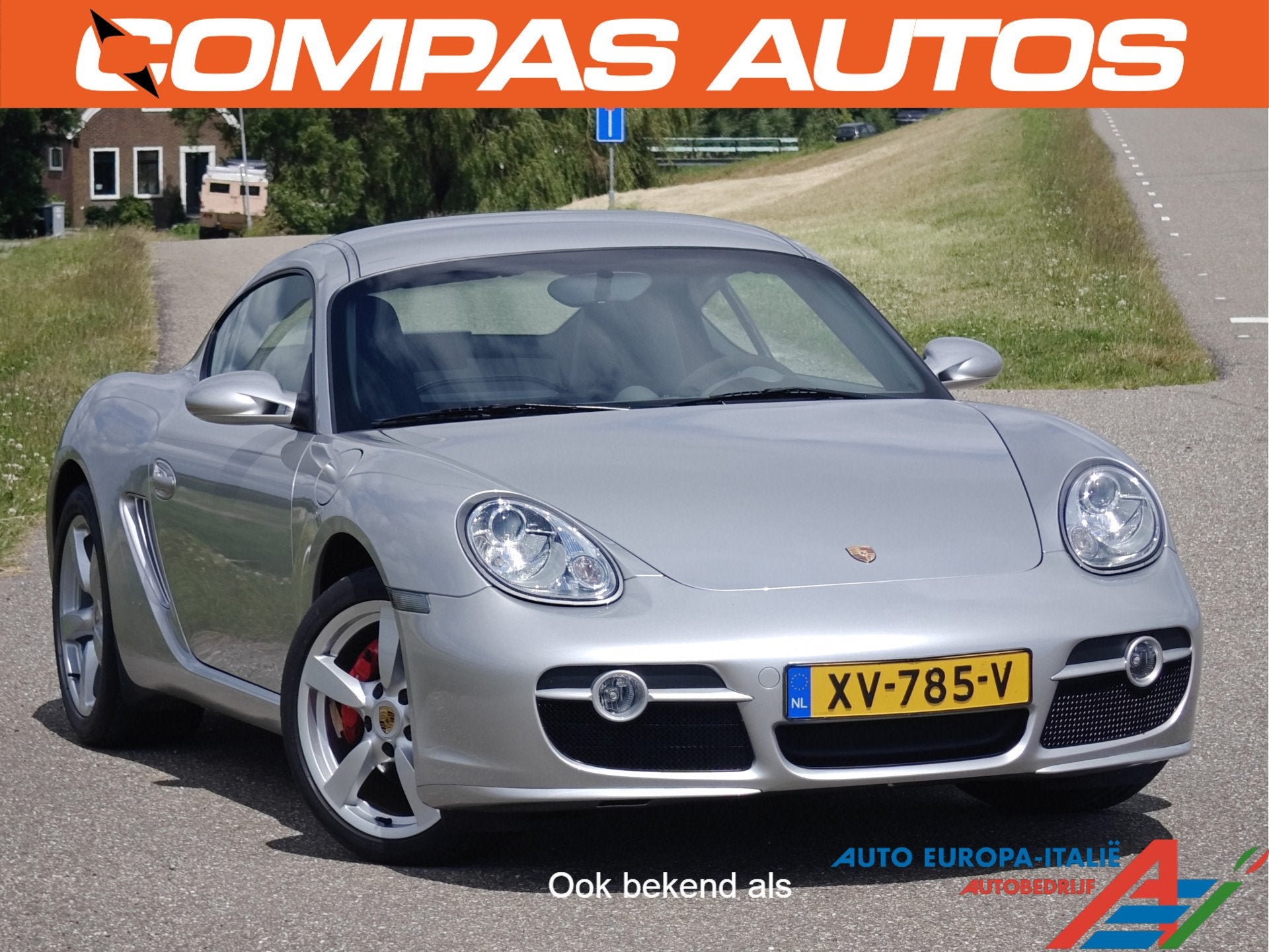 Porsche Cayman S 3.4 | Unieke km stand | Nieuwstaat, Auto's, Porsche, Achterwielaandrijving, Gebruikt, Elektrische ramen, 296 pk