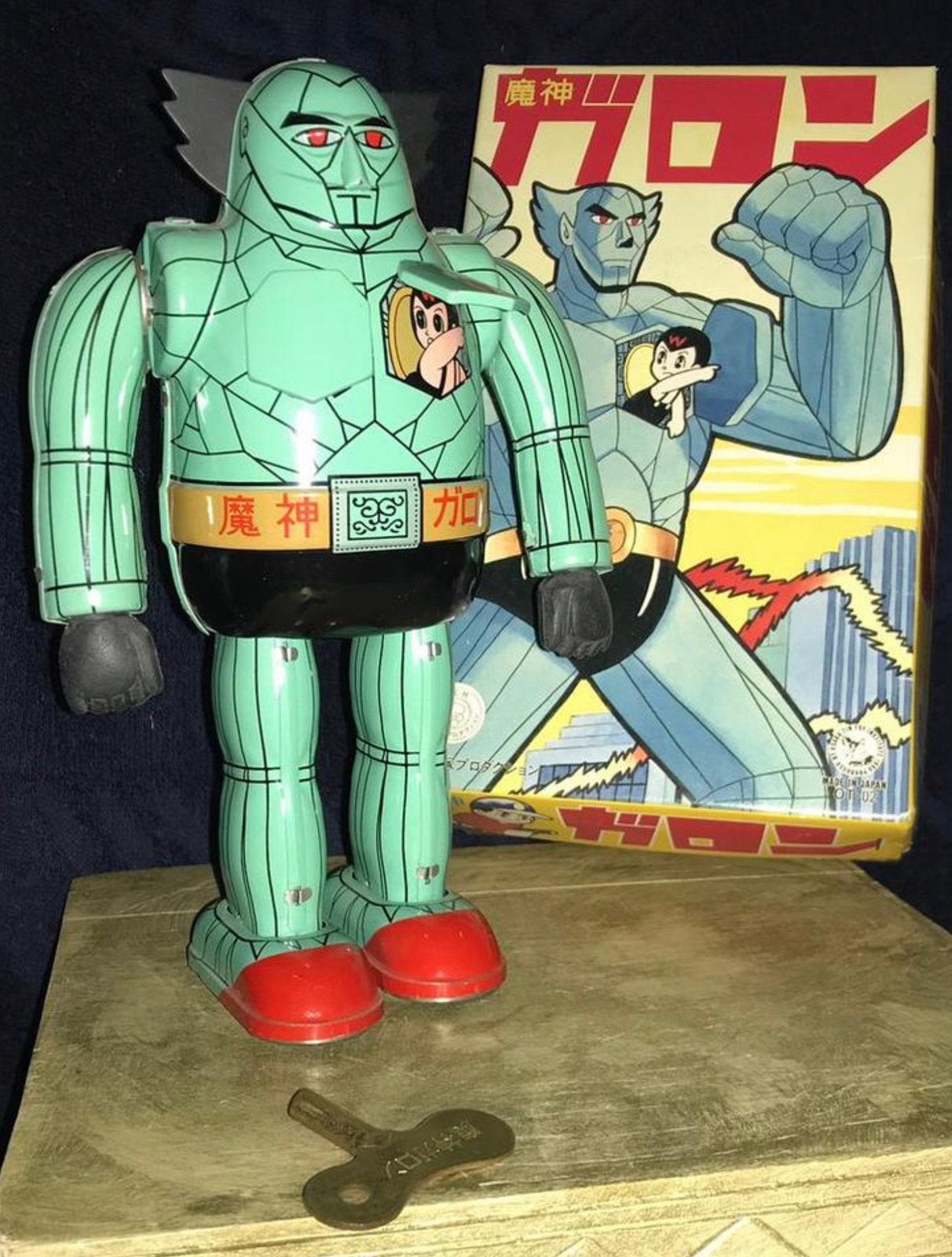 Bijzondere robot devil Garron van Osaka in doos onbespeeld, Ophalen of Verzenden