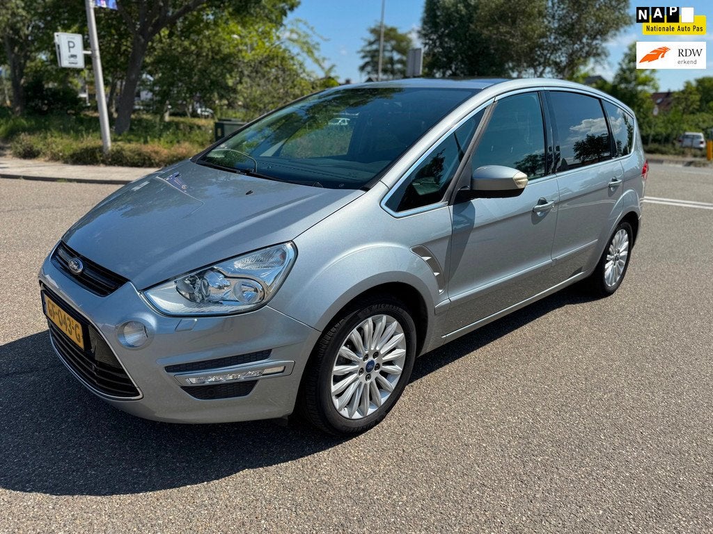 Ford S-Max 1.6 EcoBoost Platinum 7zits / distributie.riem.ve, Auto's, Ford, Bedrijf, Te koop, S-Max, ABS, Achteruitrijcamera, Airbags