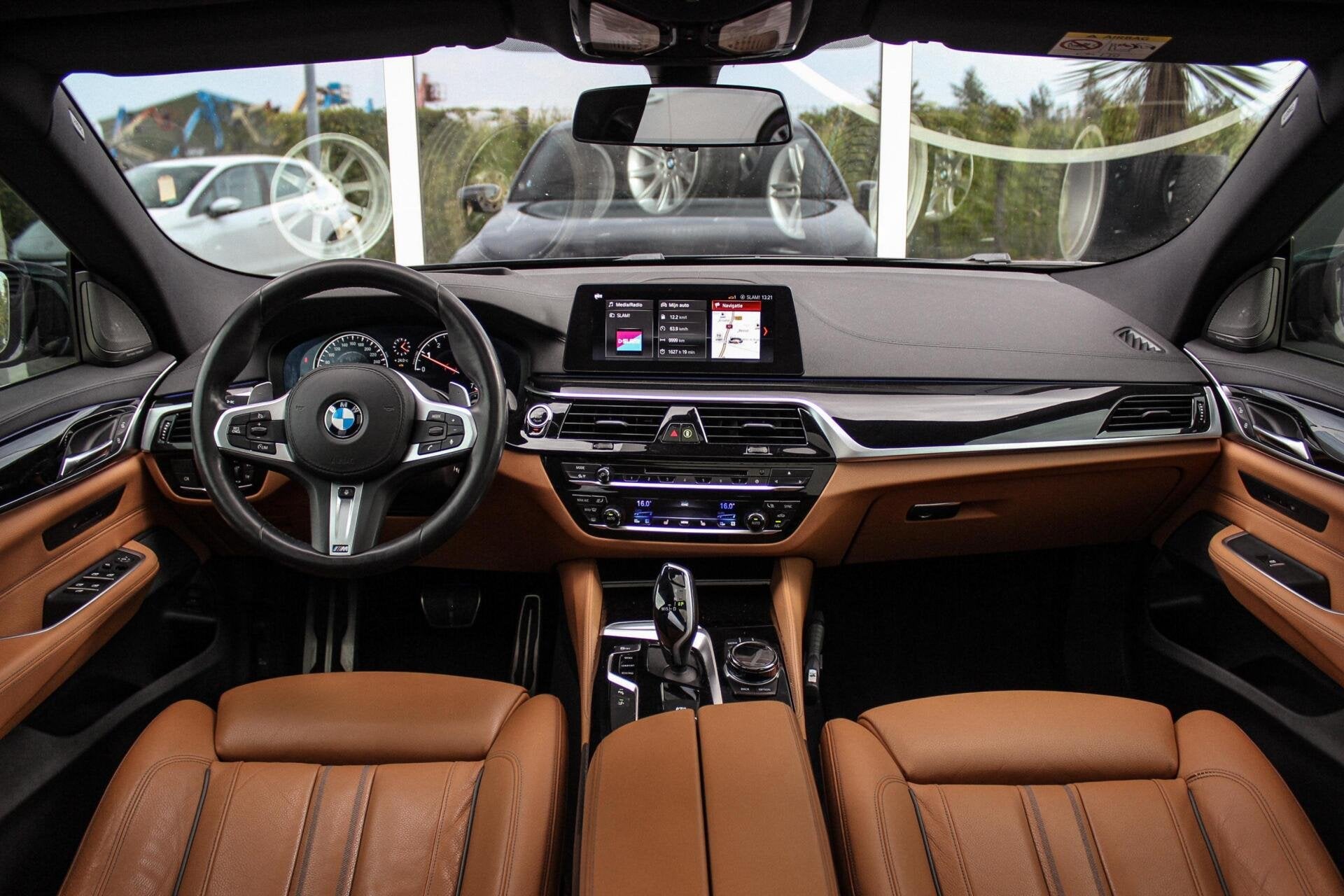 BMW 6-serie Gran Turismo 630i High Executive M-sport | NL au, Auto's, BMW, Automaat, 1998 cc, Achterwielaandrijving, Gebruikt