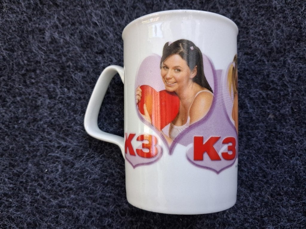 K3 The originals mok, Verzamelen, Ophalen, Zo goed als nieuw, Tv, Gebruiksvoorwerp