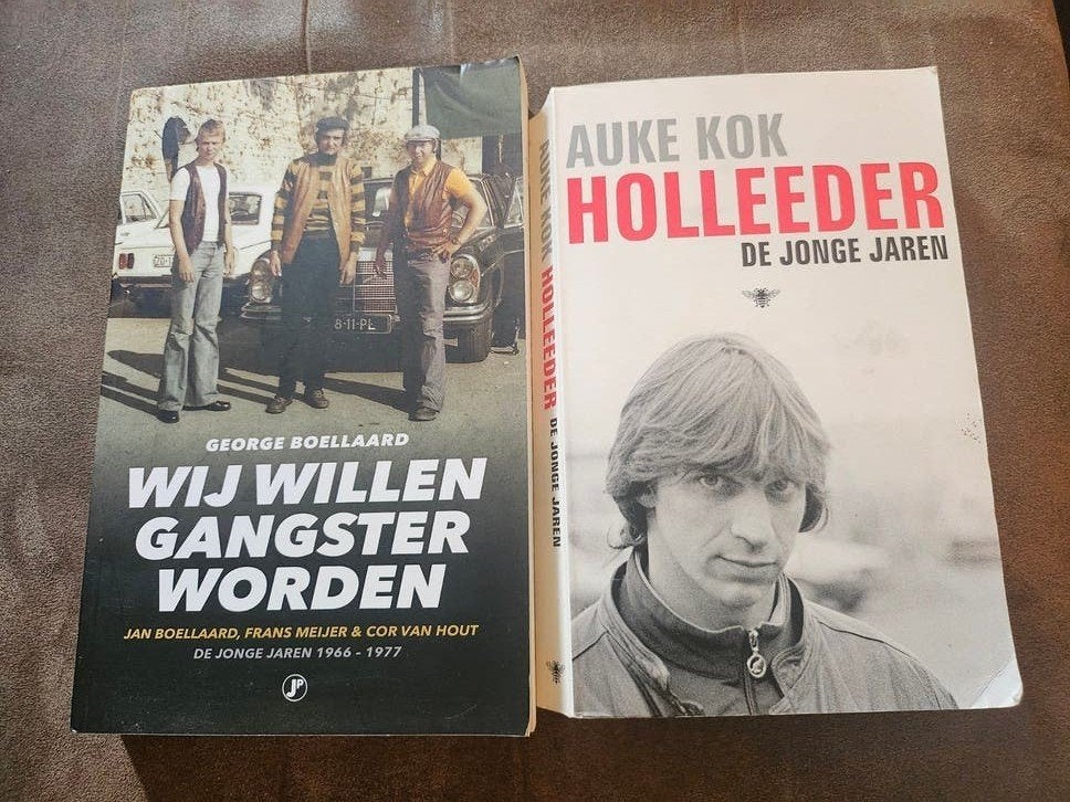 Holleeder - De Jonge Jaren & Wij Willen Gangster Wor, Boeken, Ophalen of Verzenden, Gelezen, Auke Kok, George Boellaard