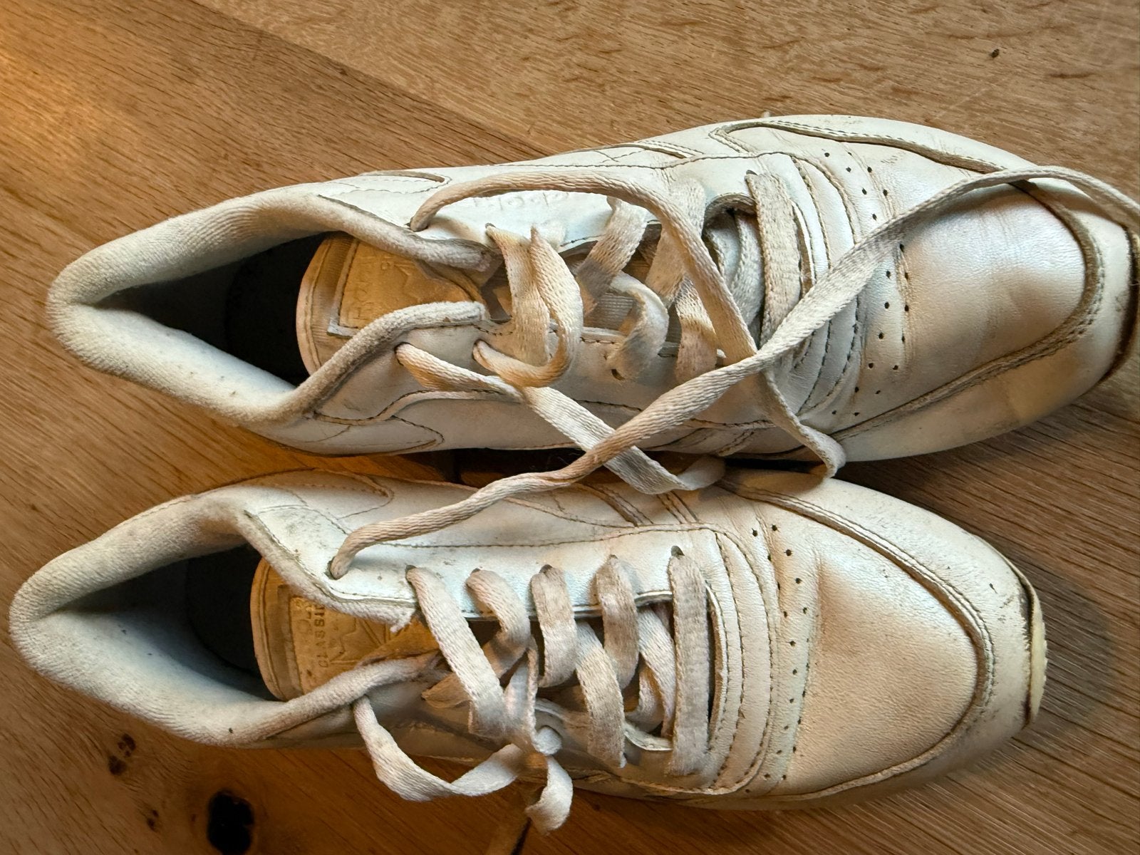 Reebok Classic Sneakers - Maat 37.5, Ophalen of Verzenden, Gedragen, Wit, Sneakers of Gympen