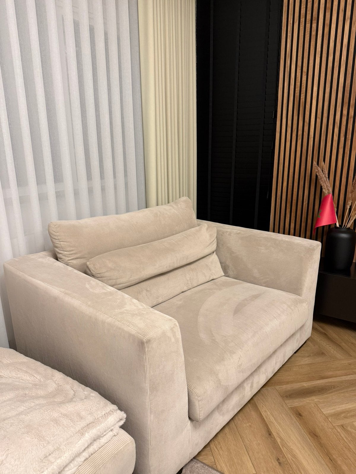 Bankje/ fauteuil, Huis en Inrichting, Fauteuils, Ophalen of Verzenden, Zo goed als nieuw, 75 tot 100 cm