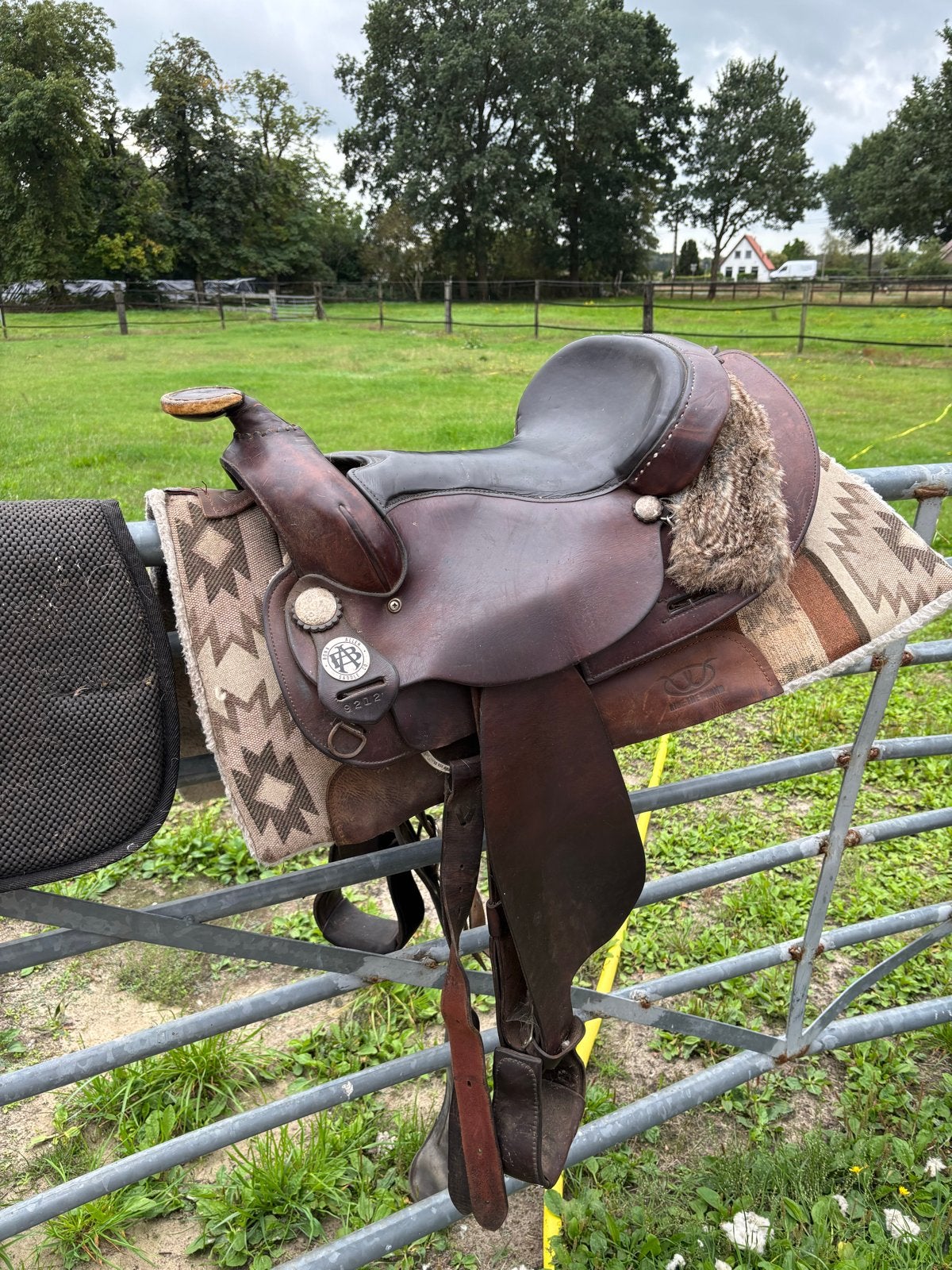 Western zadel, Dieren en Toebehoren, Ophalen, Gebruikt, Recreatie
