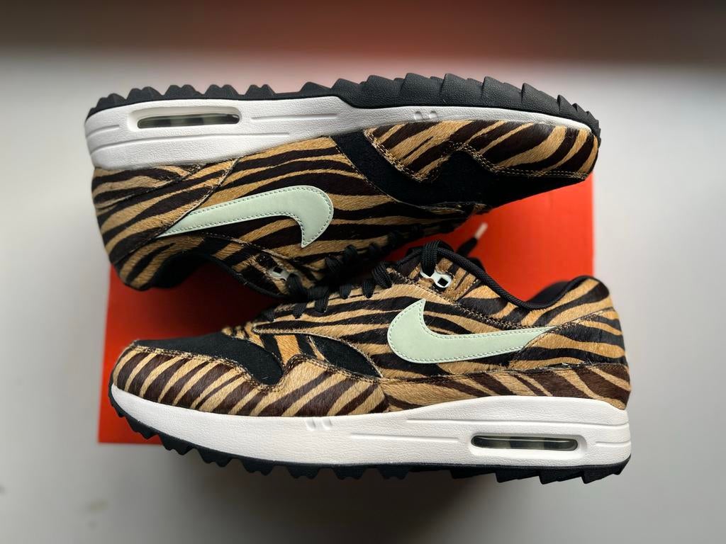 Nike Air Max 1 "Tiger" maat 45, Overige kleuren, Nieuw, Ophalen of Verzenden, Sneakers of Gympen