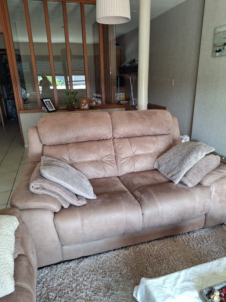zetel te koop, Ophalen, 125 cm of meer, Zo goed als nieuw, Modern
