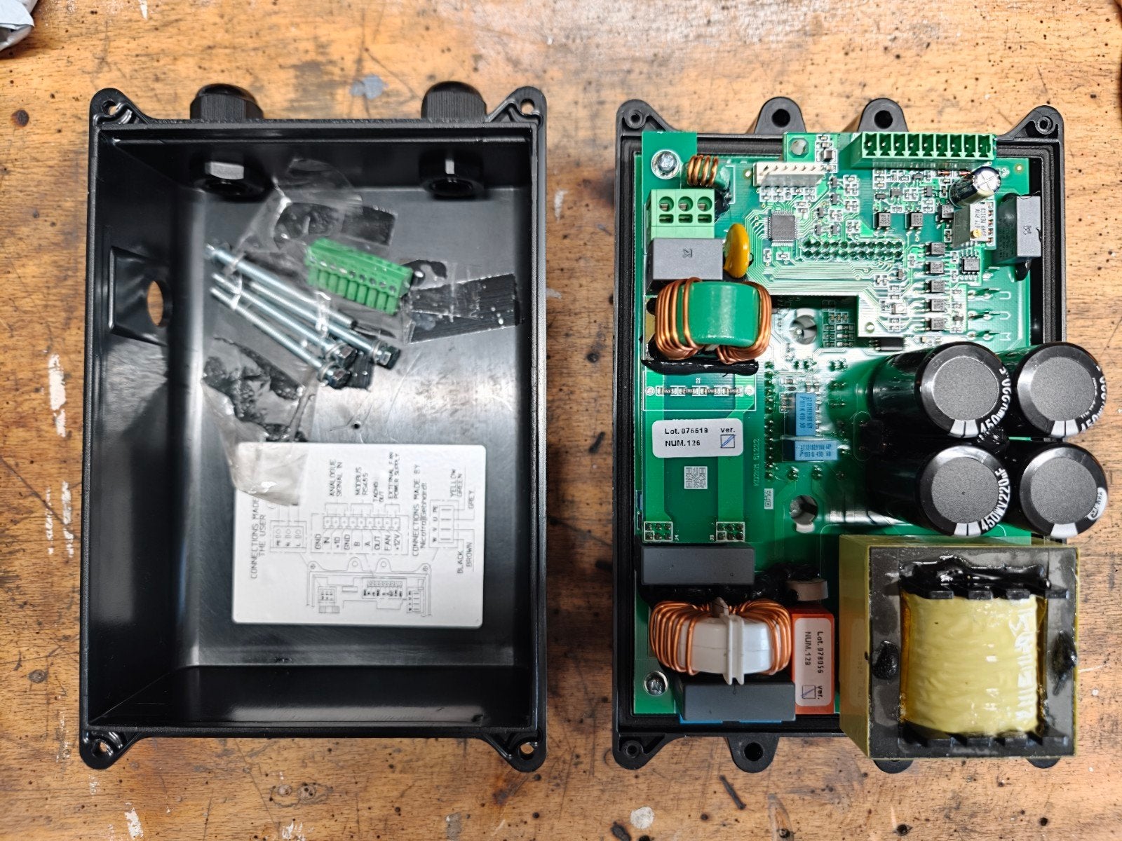 ​2x Nicotra Gebhardt EC Motor Driver / Frequentieregelaar, Ophalen of Verzenden, Zo goed als nieuw