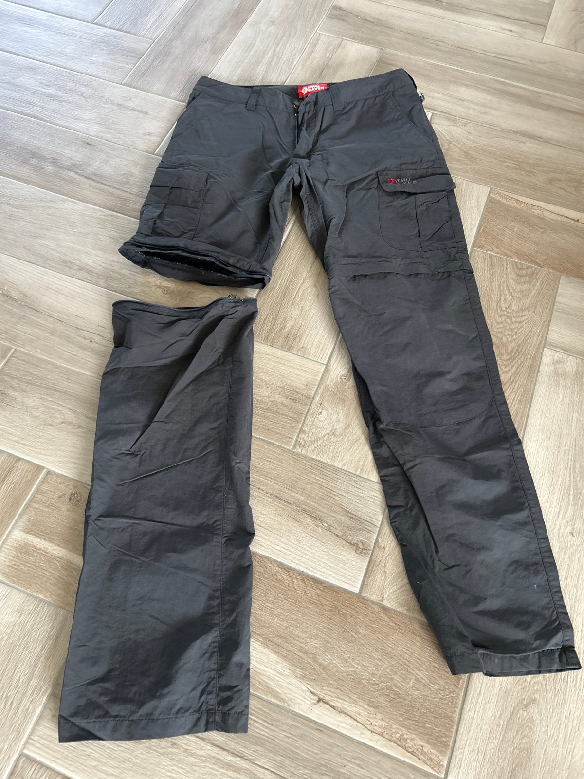 Fjällräven afritsbroek, maat 40, Maat 38/40 (M), Zwart, Ophalen of Verzenden, Lang