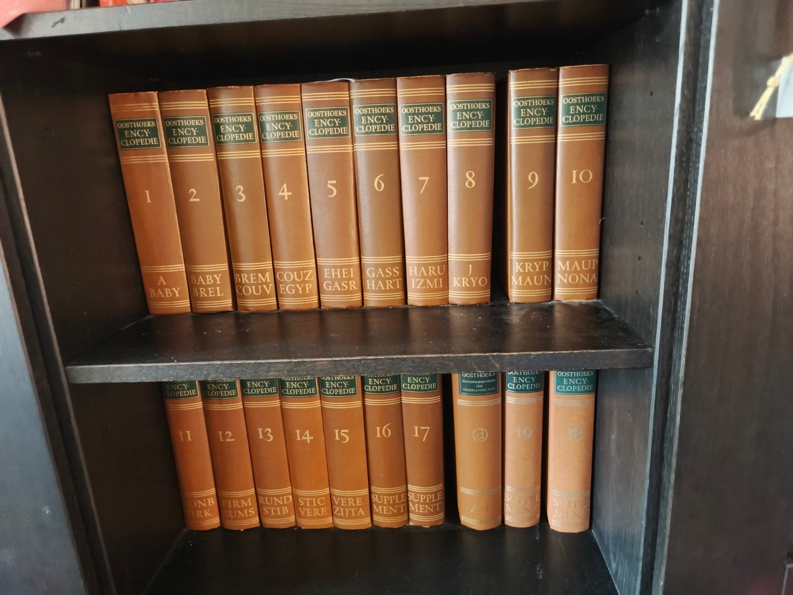 Oosthoeks Encyclopedie Complete Serie (19 delen), Ophalen of Verzenden, Zo goed als nieuw, Algemeen, Complete serie
