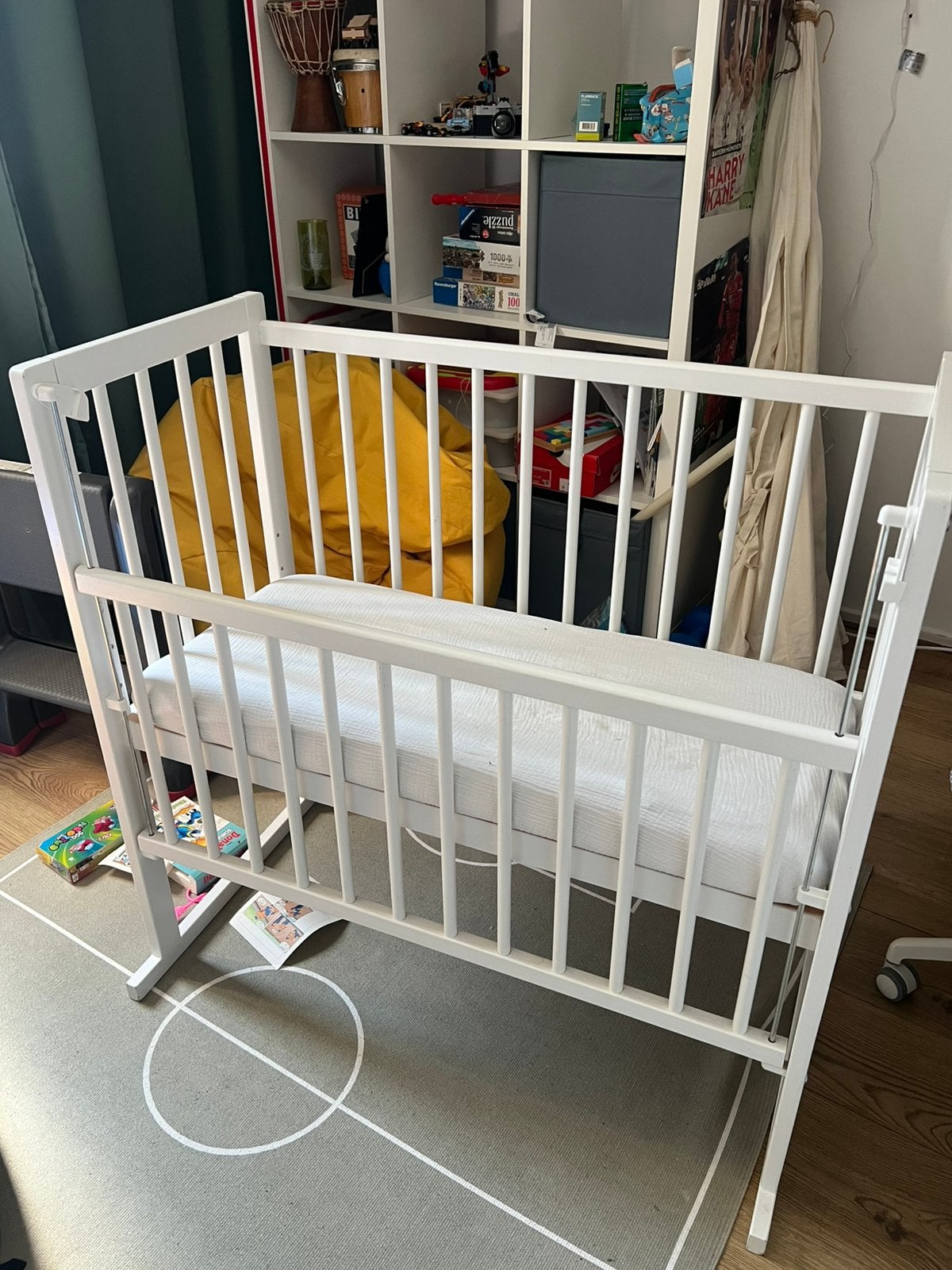 Petit amelie co-sleeper plus hoeslakens, Ophalen, Zo goed als nieuw, Wieg