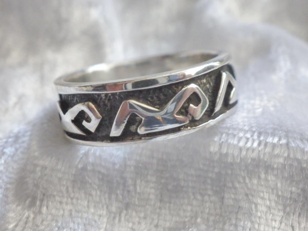 Mooie Zilveren Keltische duimring in diverse maten, Verzenden, Zilver, Ring