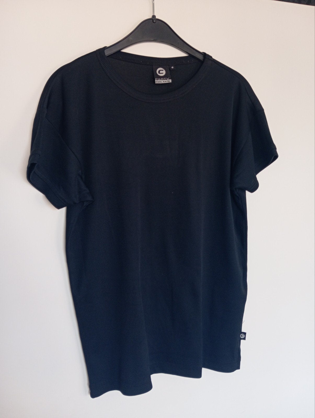 Coolcat Zwart T-shirt Maat M - Comfortabel & Stijlvol, Ophalen of Verzenden, Maat 48/50 (M), Zwart, Coolcat