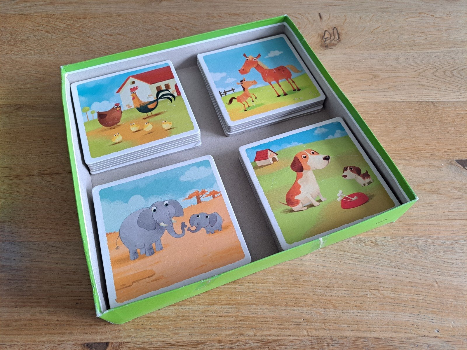 Ravensburger XL memory, Ophalen, Gebruikt