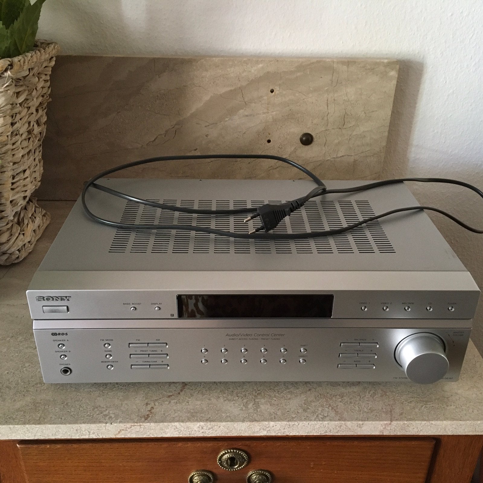 Sony FM STEREO-FM-AM receiver STR-DE197, Ophalen, Gebruikt, Sony