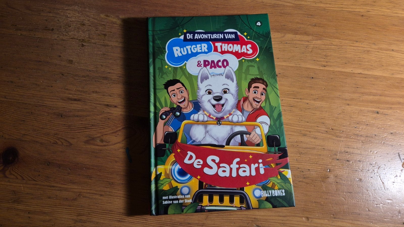 Rutger Vink - De Safari, Rutger Vink; Thomas van Grinsven, Fictie algemeen, Ophalen of Verzenden, Zo goed als nieuw