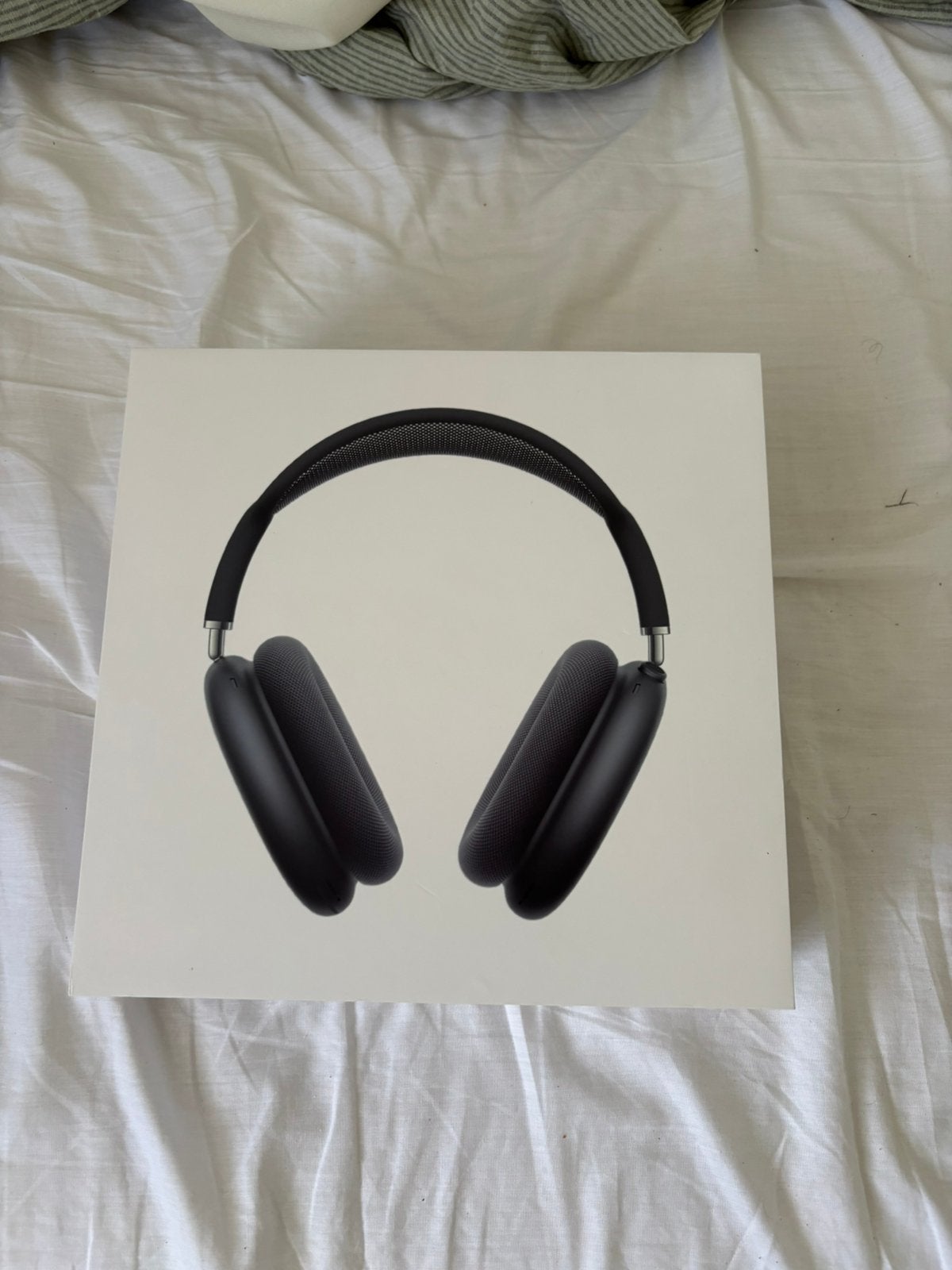 Apple AirPods Max Midnight (USB-C)Zo goed als nieuw Compleet, Audio, Tv en Foto, Koptelefoons, Zo goed als nieuw, Apple, Blauw