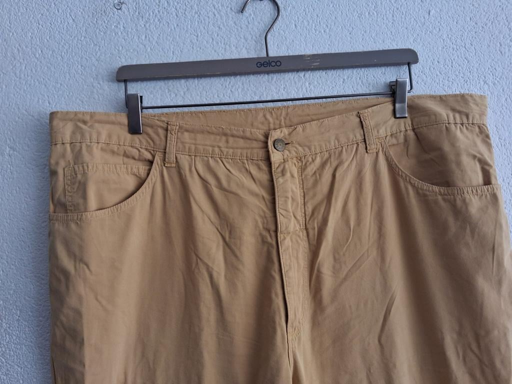 Emidio Tucci Heren Chino Broek Maat 60  L32 Beige, Beige, Overige maten, Ophalen of Verzenden, Emidio Tucci