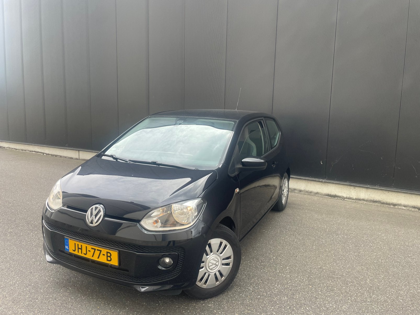 Volkswagen up! Sport1.0 75PK Zwart Fulloptie dealeronderhoud, Stof, 4 stoelen, Zwart, Bedrijf